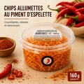 chips allumette au piments d'Espelette