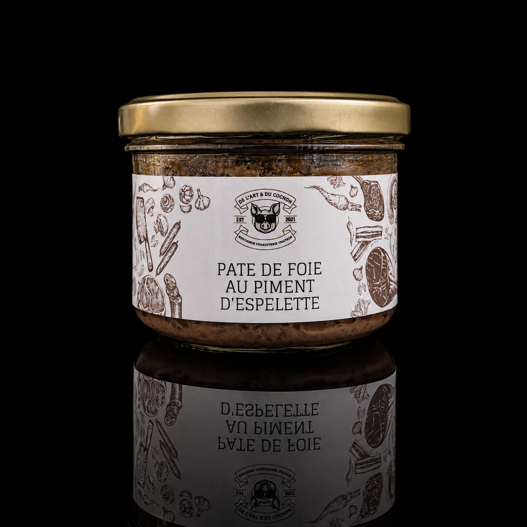 pate de foie au piment d'espelette