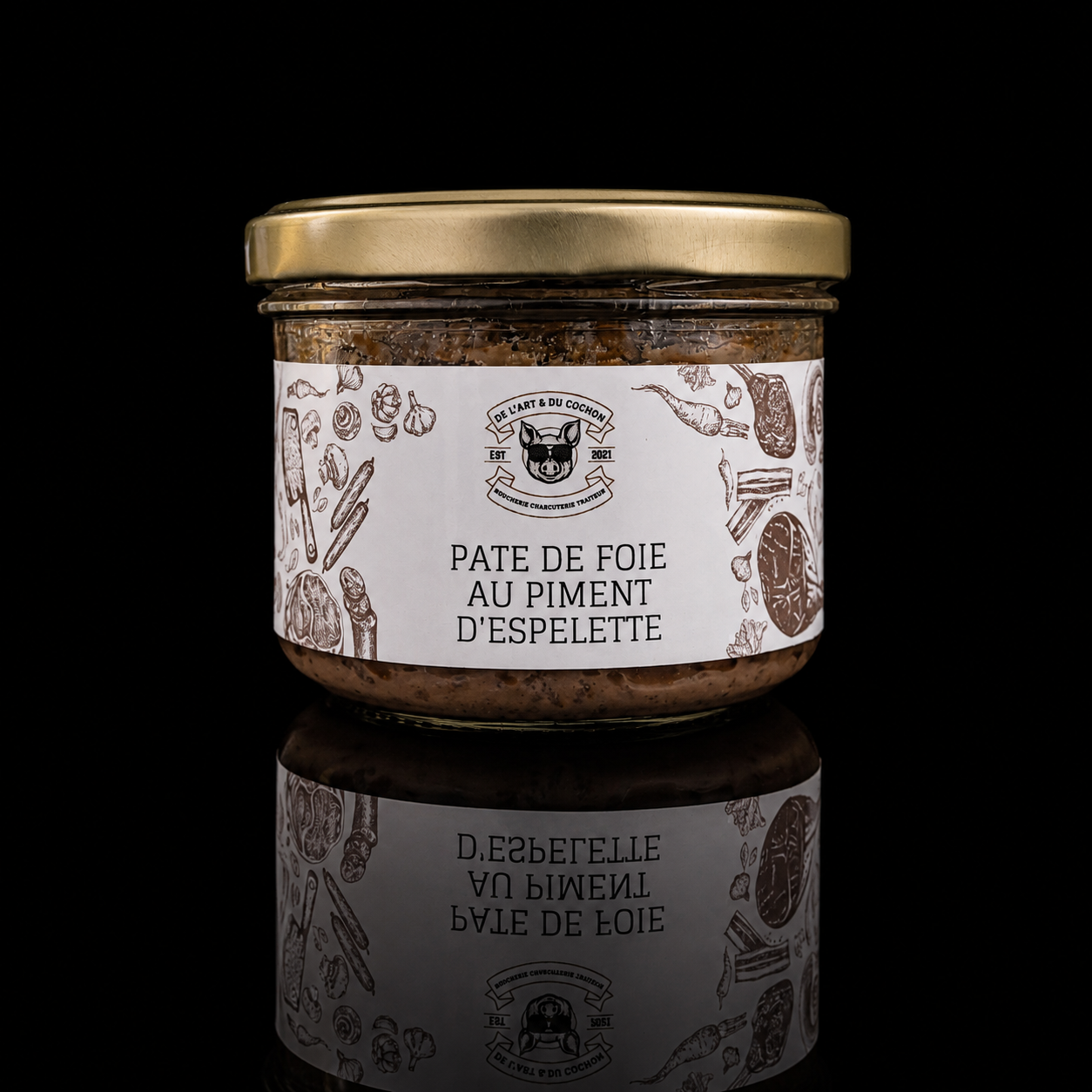 pate de foie au piment d'espelette